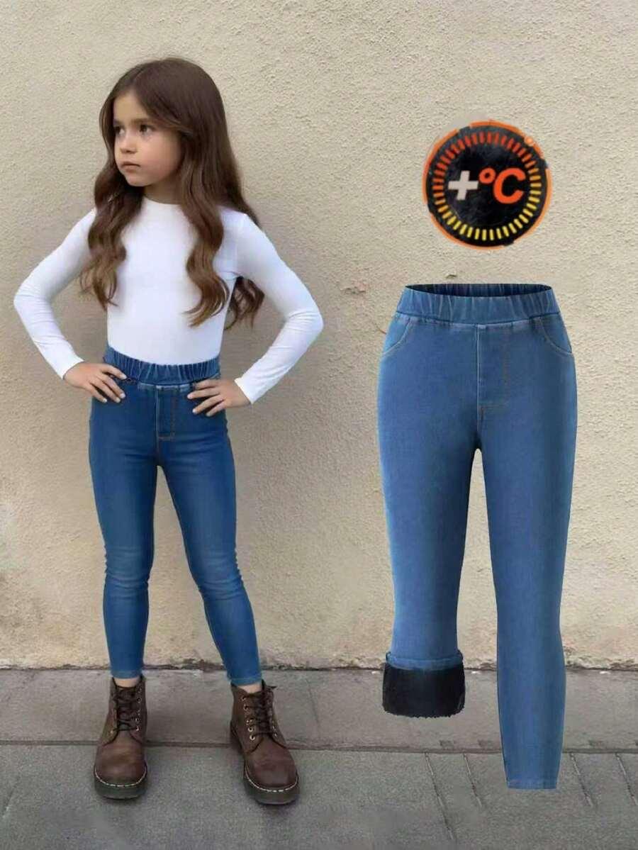 NIEBIESKIE SPODNIE JEANS