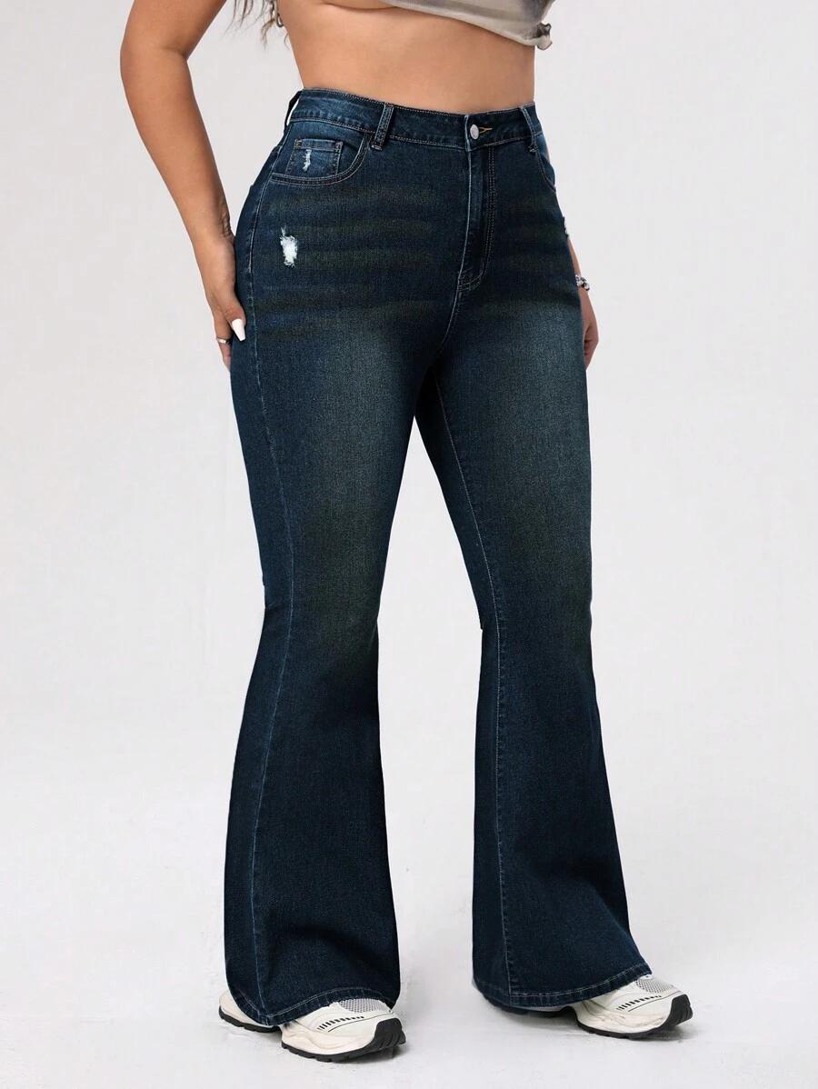 SPODNIE JEANS WYSOKI STAN 