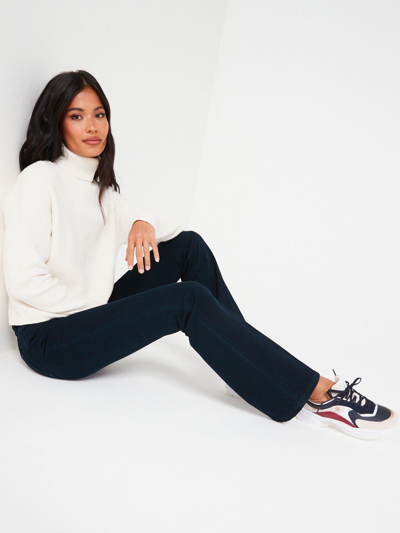 TOMMY HILFIGER JEANSY MID RISE BOOTCUT