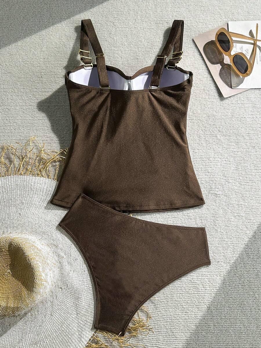 DWUCZĘŚCIOWY STRÓJ KĄPIELOWY TANKINI