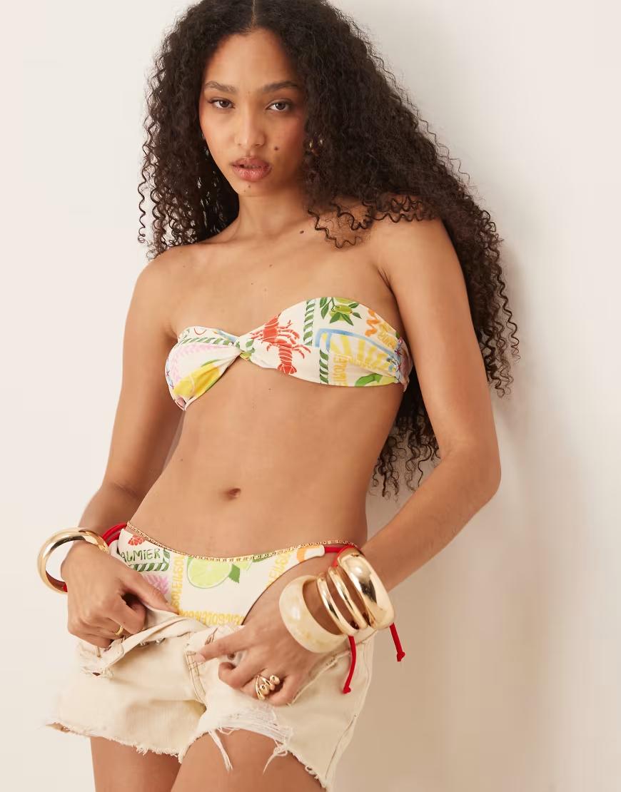 GÓRA OD BIKINI PRINT