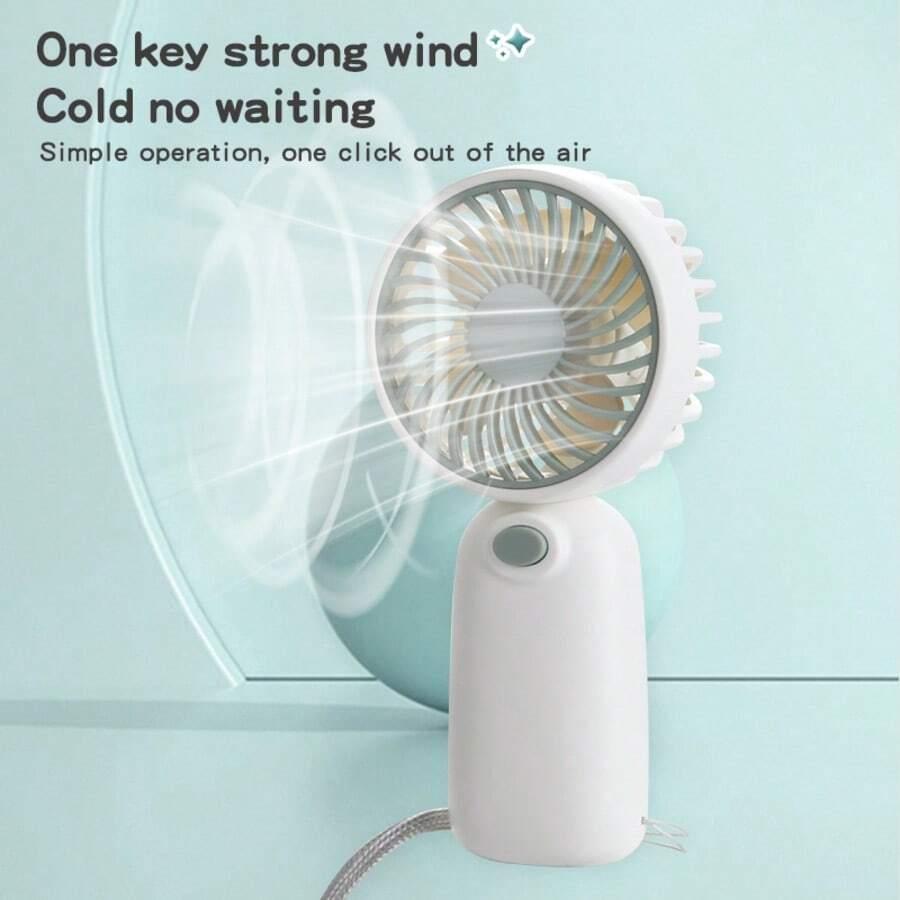 BEŻOWY MINI WENTYLATOR