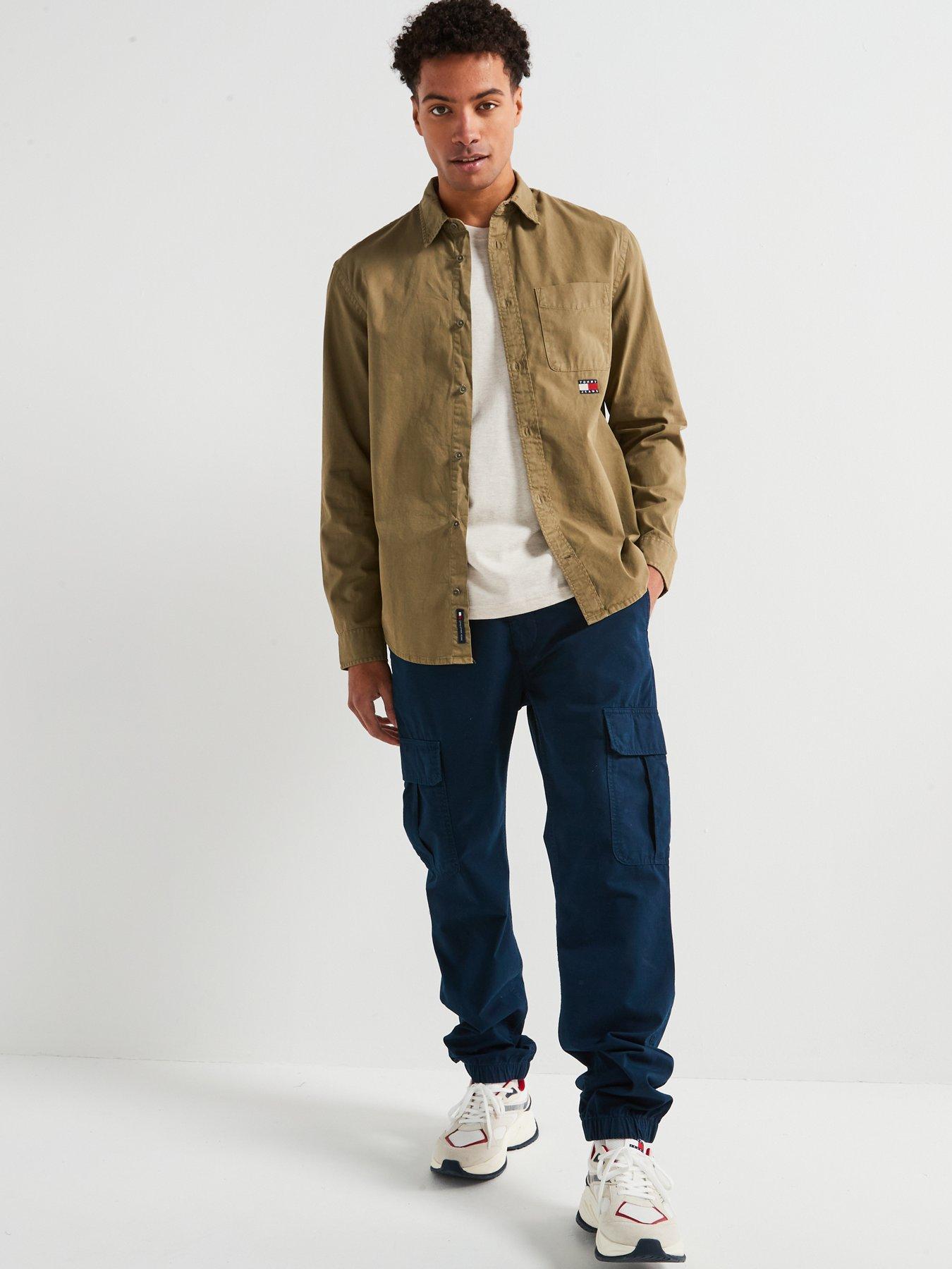 TOMMY JEANS KOSZULA Z DŁUGIM RĘKAWEM DM0DM21107 M12