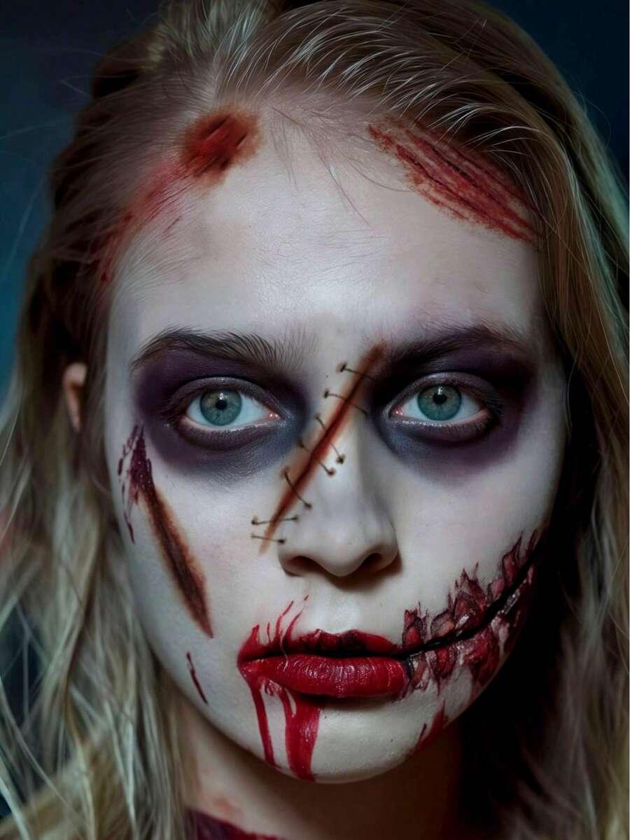tatuaże zmywalne zombie