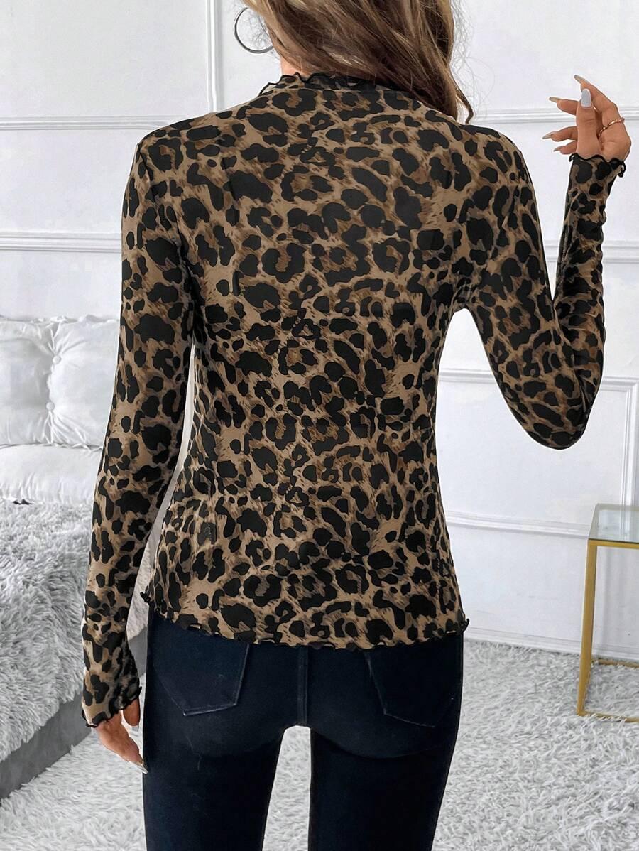 TOP ANIMAL PRINT