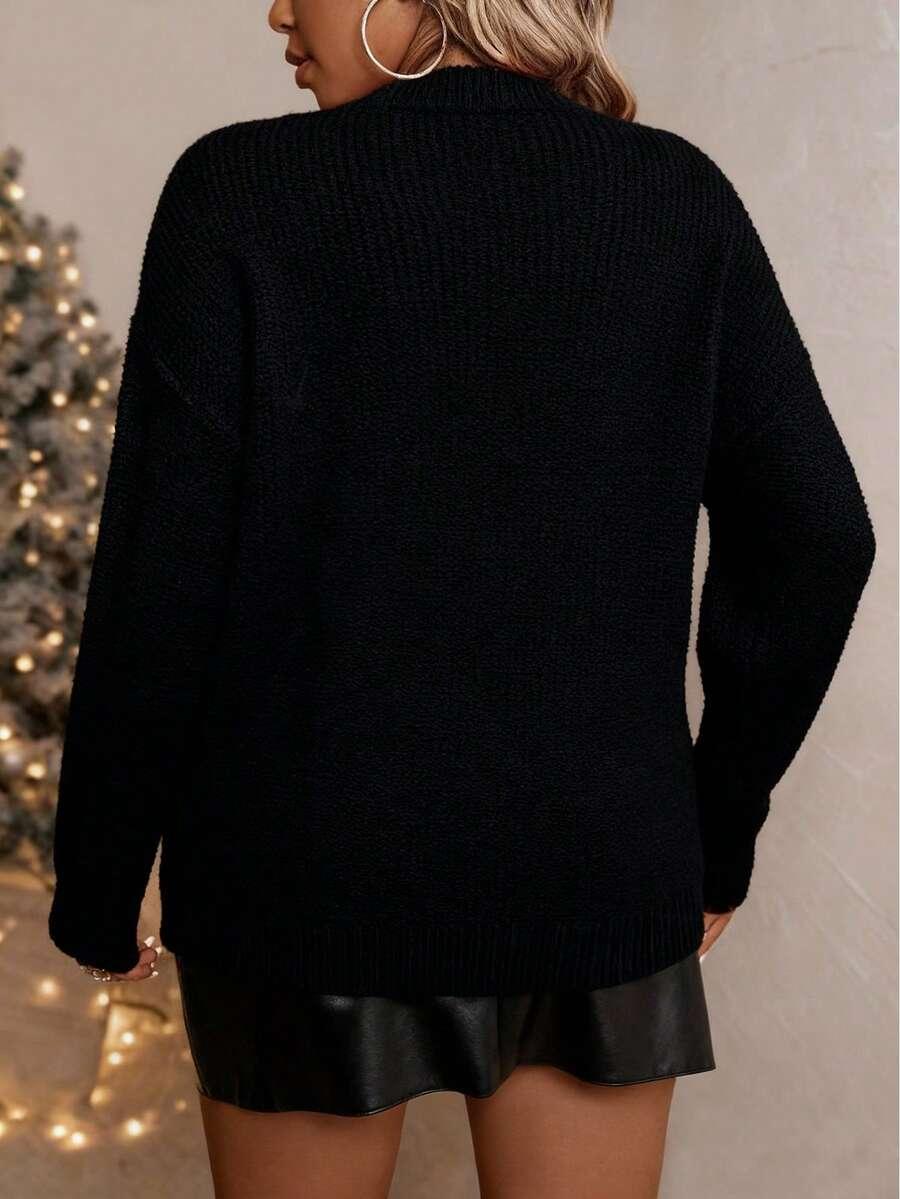 świąteczny sweter zdobienie