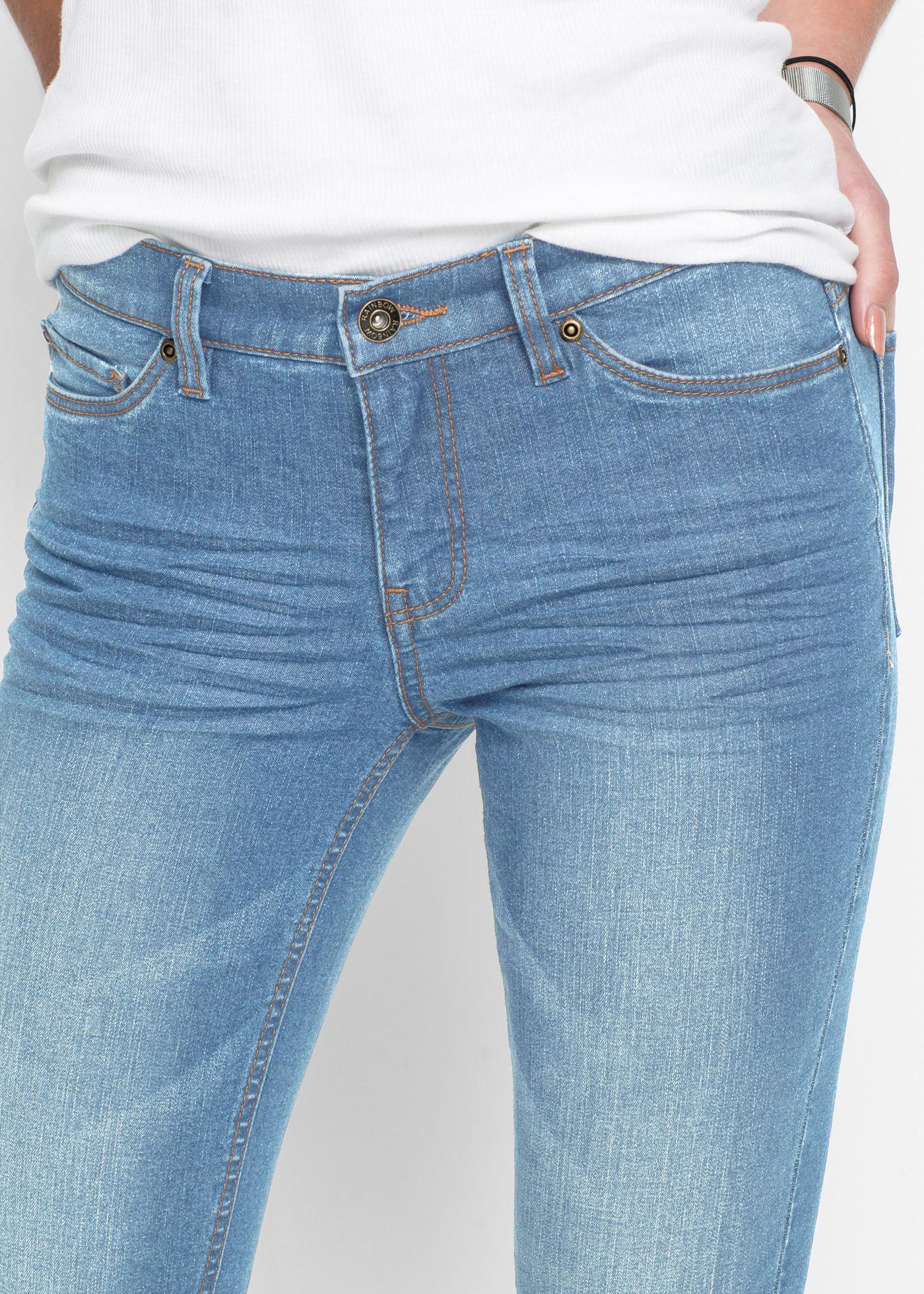 SPODNIE JEANS RURKI