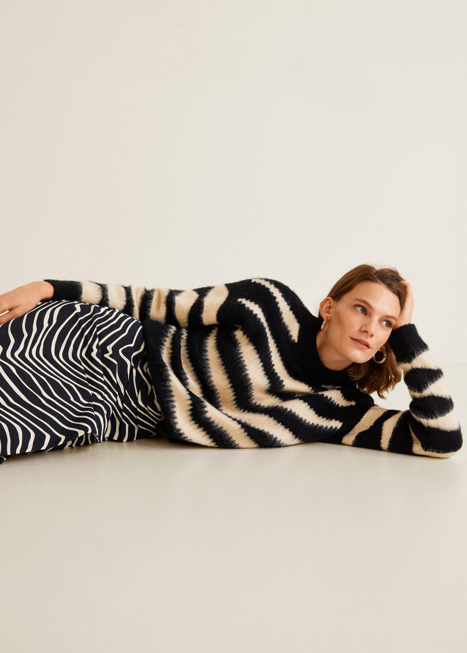 SPÓDNICA ZEBRA PRINT