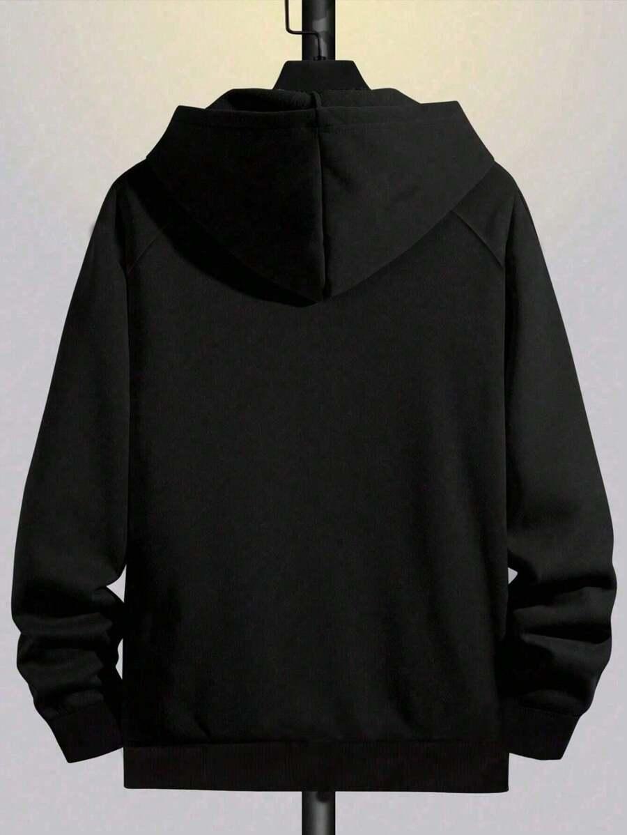 CZARNA BLUZA KAPTUR 