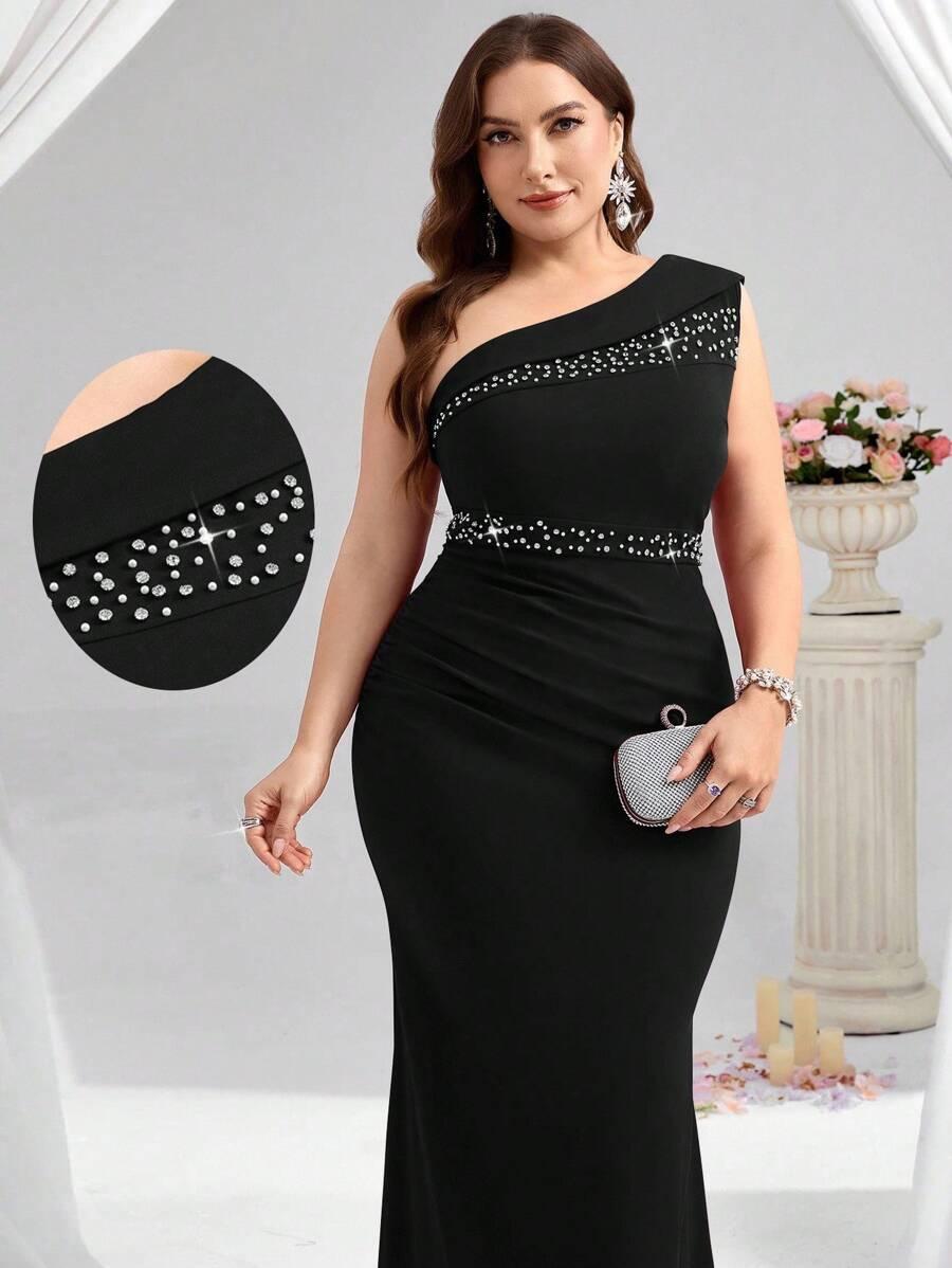 czarna sukienka maxi