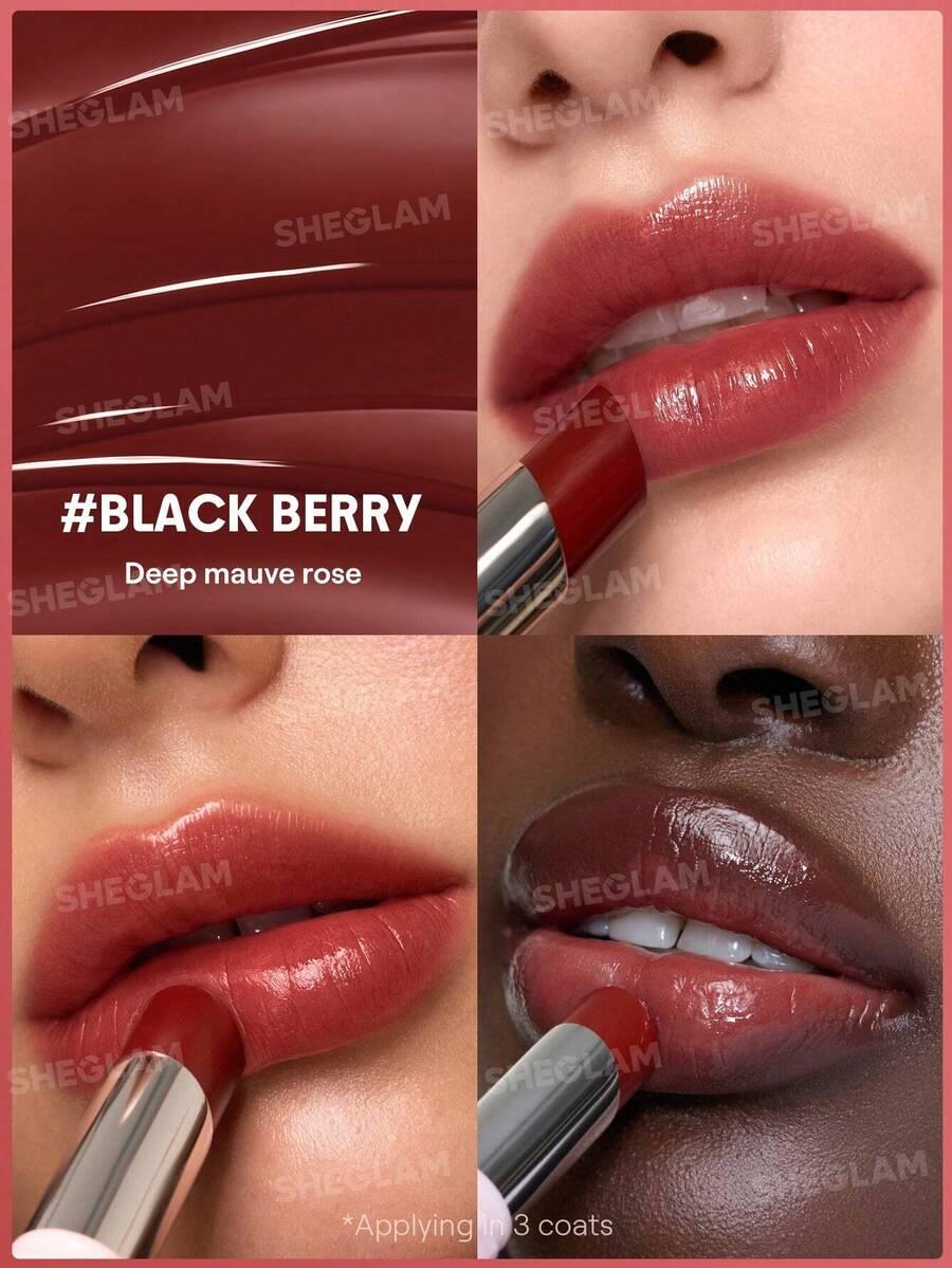 czerwona pomadka do ust black berry