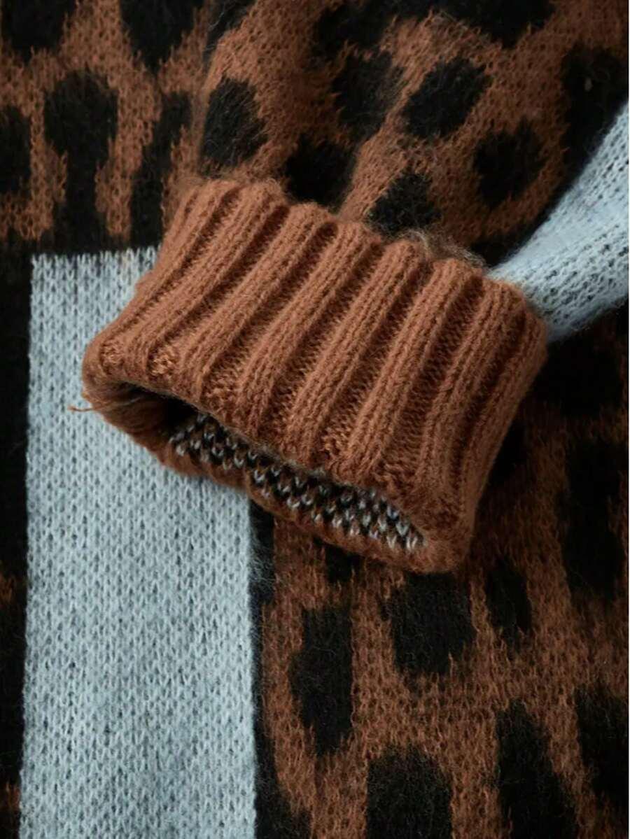 SWETER GOLF ANIMAL PRINT