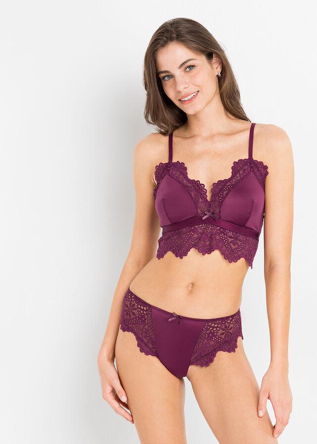 BIUSTONOSZ BRALETTE KORONKOWY