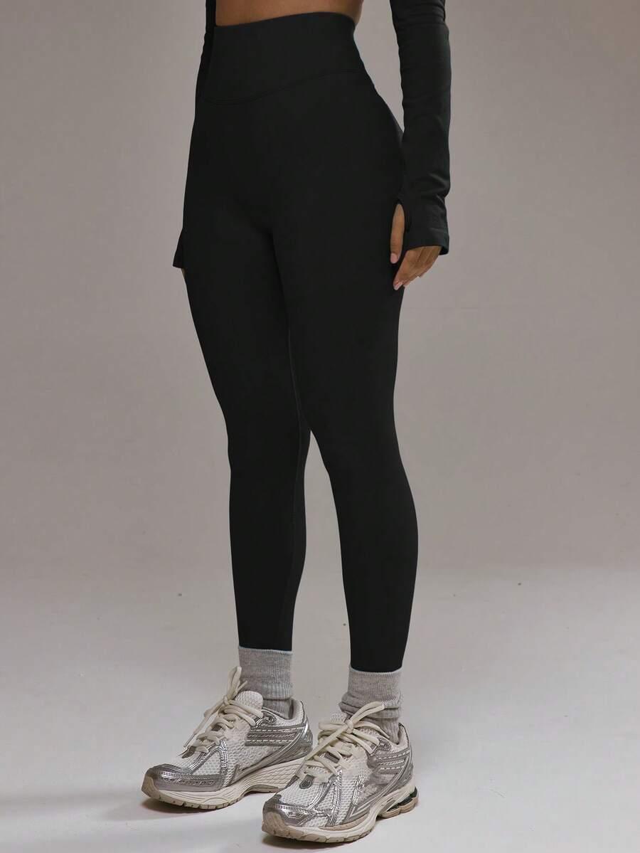 CZARNE LEGGINSY SPORTOWE
