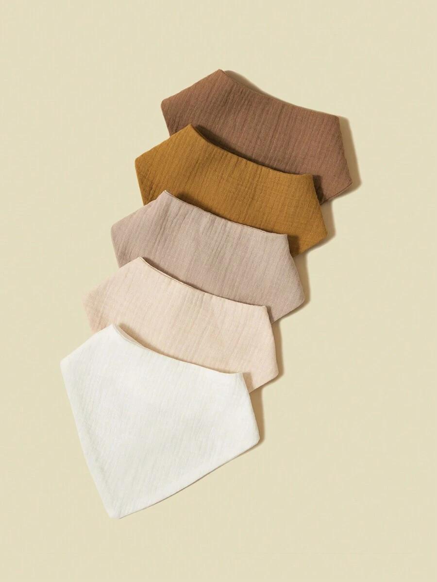 materiałowy śliniak 5-pack