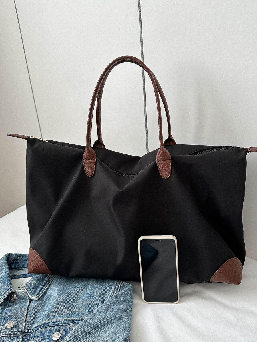 CZARNA TOREBKA SHOPPER