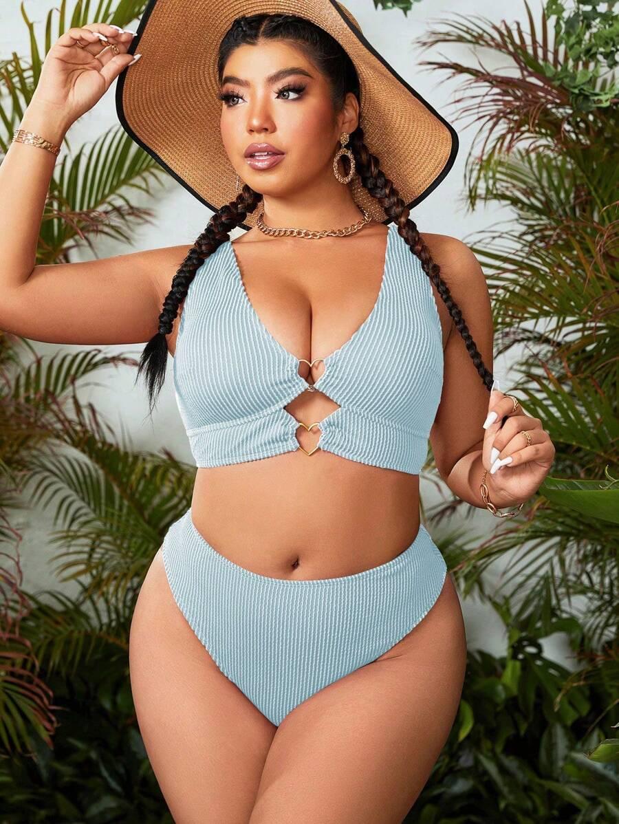 NIEBIESKI KOMPLET BIKINI 