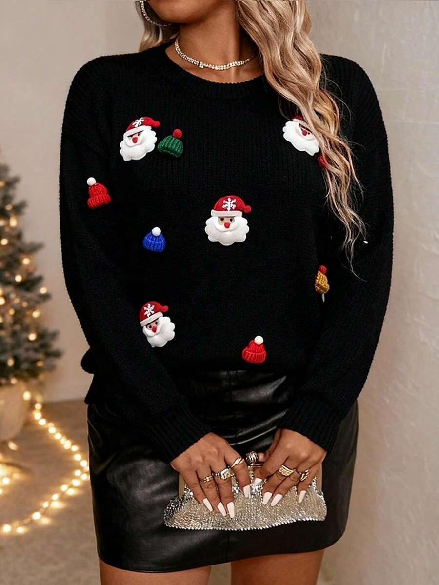 świąteczny sweter zdobienie