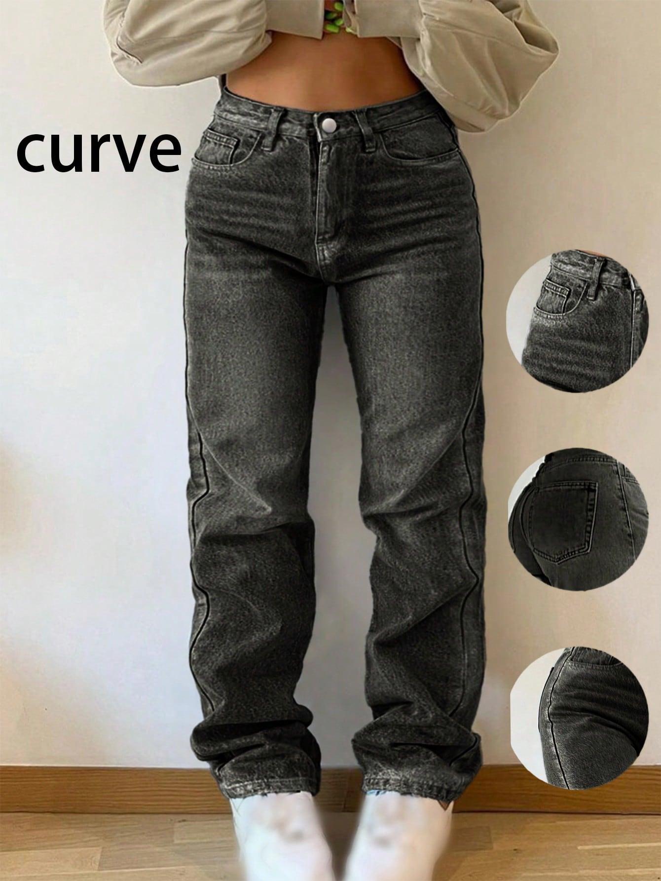 czarne spodnie jeans 