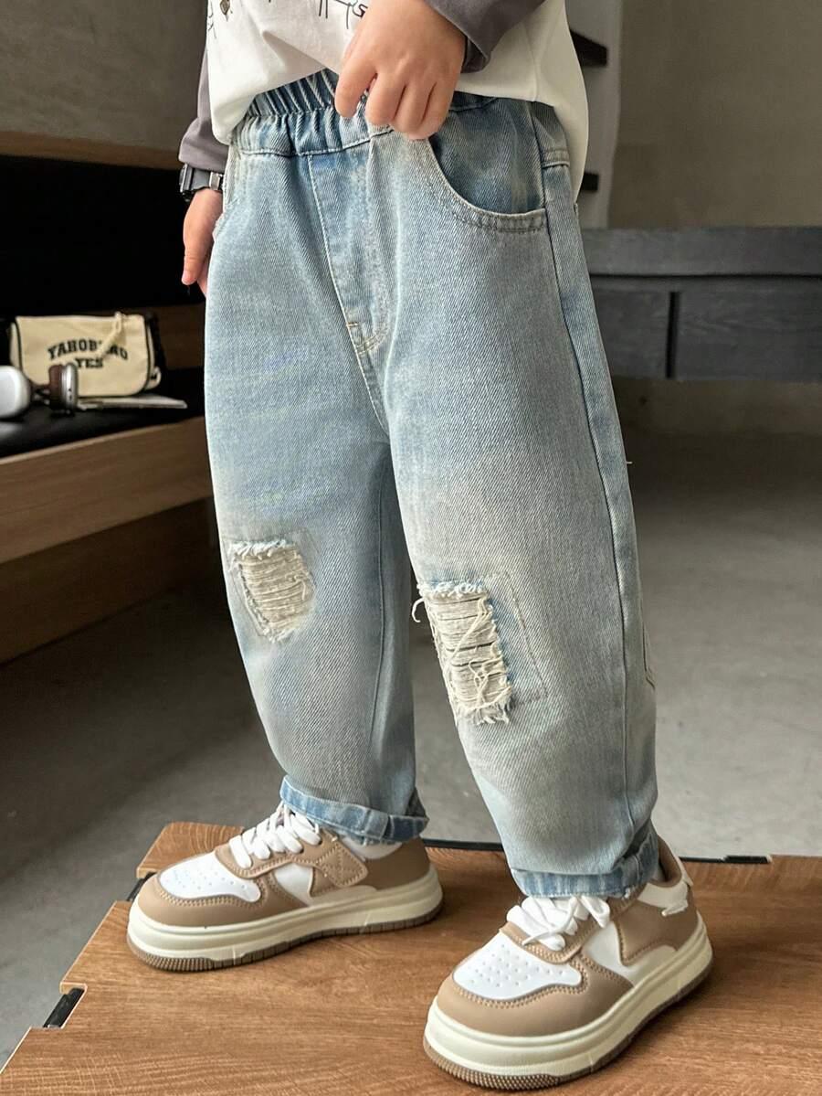SPODNIE JEANS CASUAL 