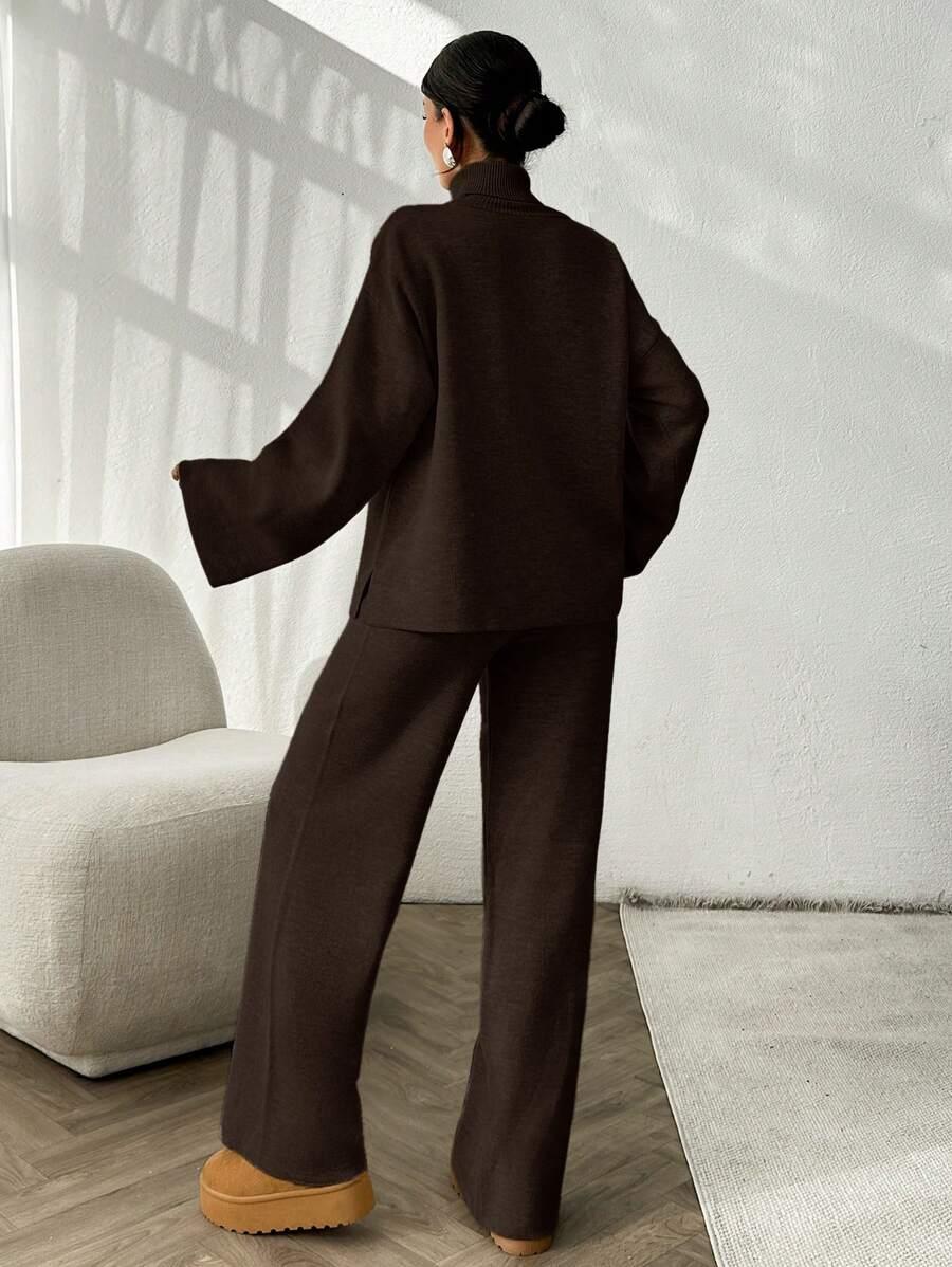 sweter spodnie komplet