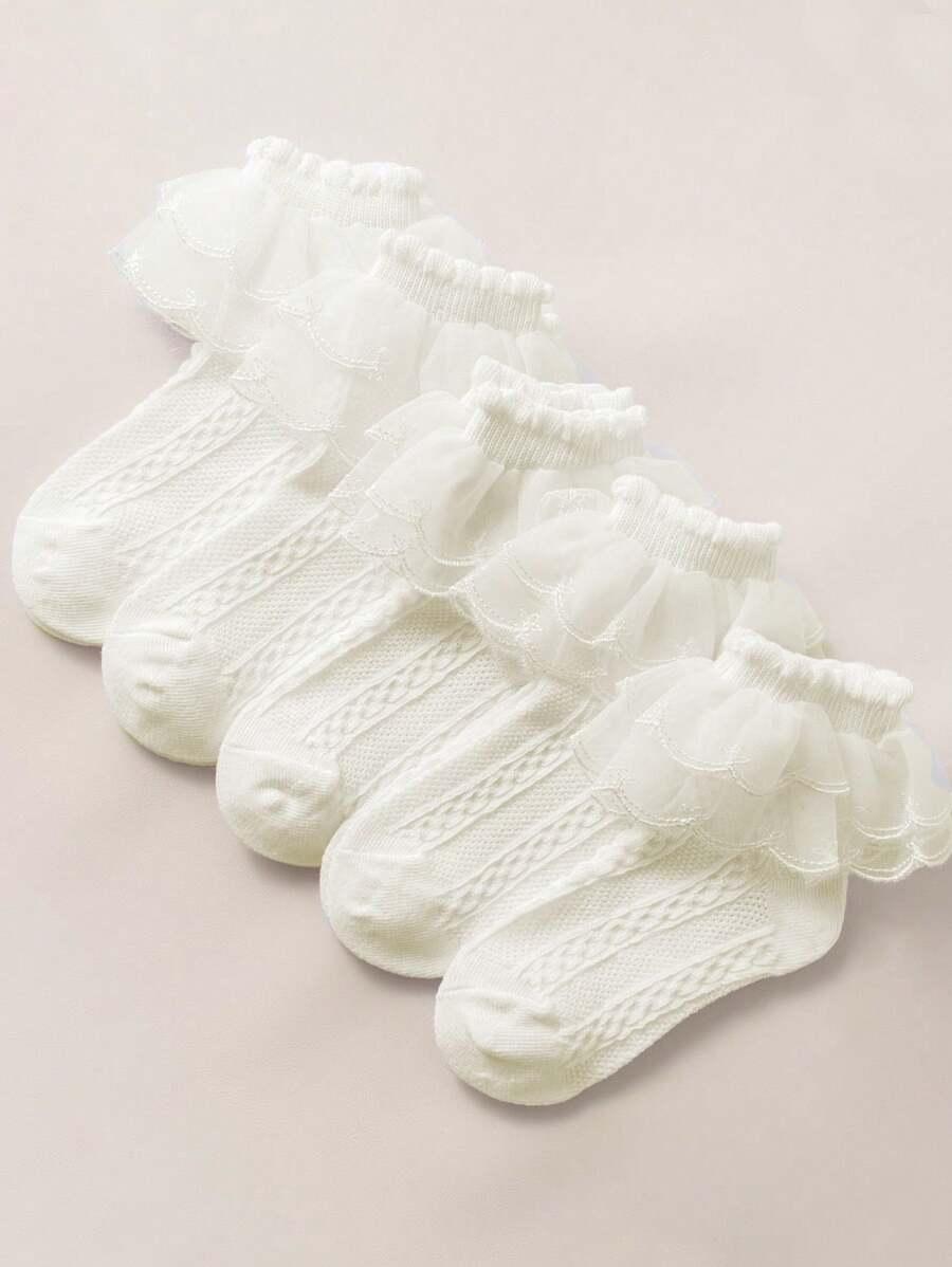 BIAŁE SKARPETKI 5-PACK