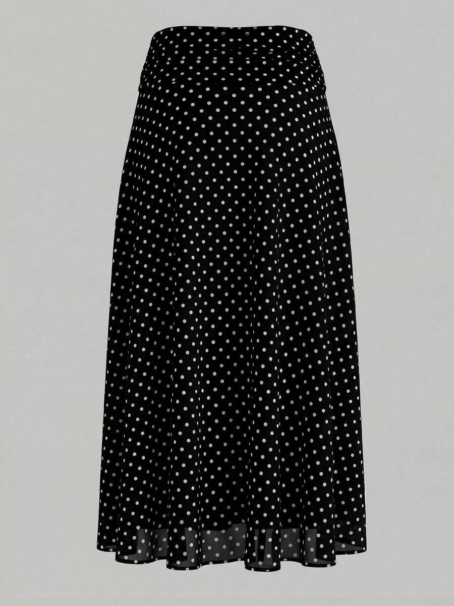 CZARNA SPÓDNICA GROSZKI