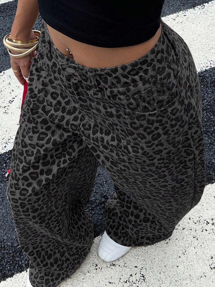 SPODNIE ANIMAL PRINT