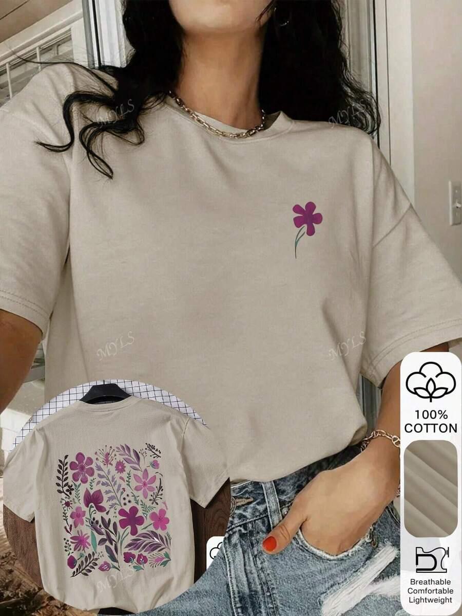 T-SHIRT Z NADRUKIEM