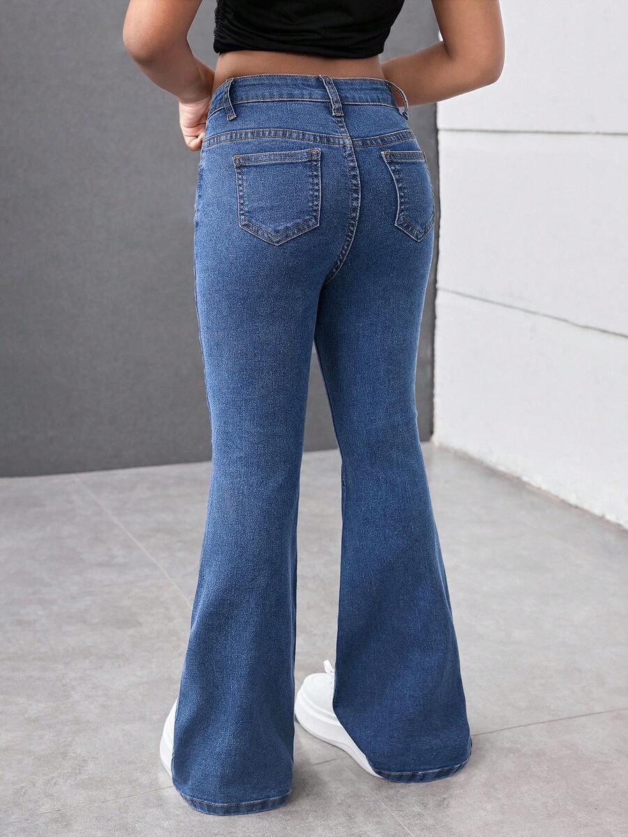 spodnie jeans zdobienie