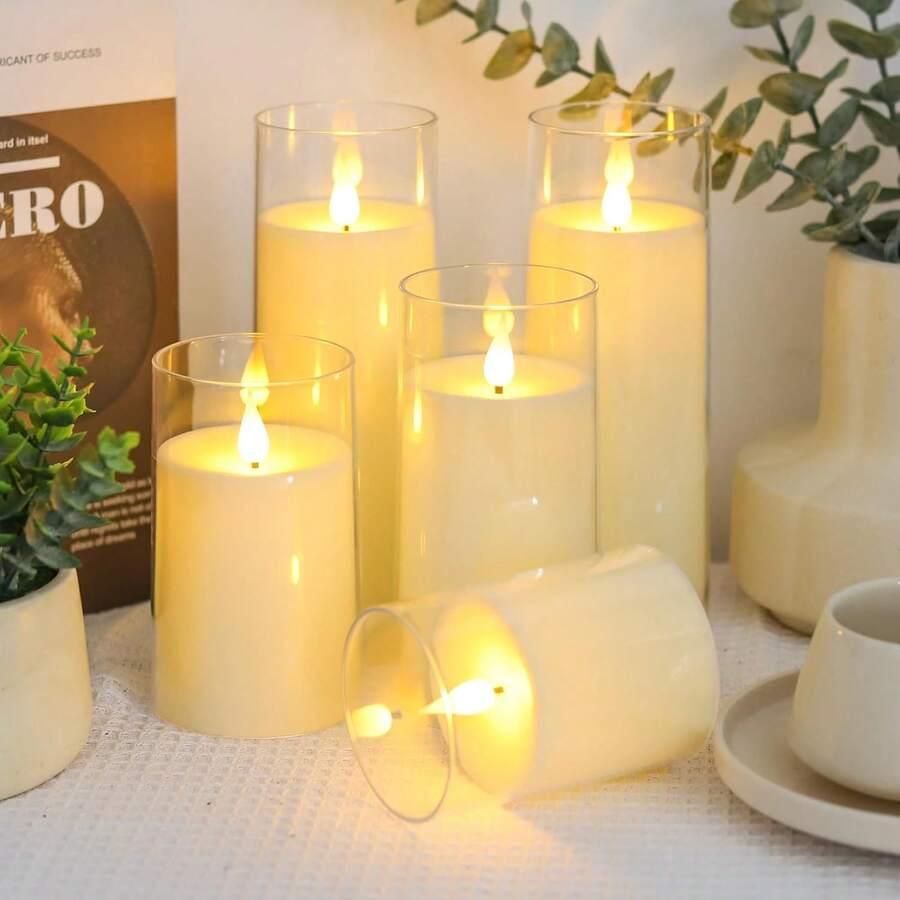DEKORACYJNA ŚWIECA LED 