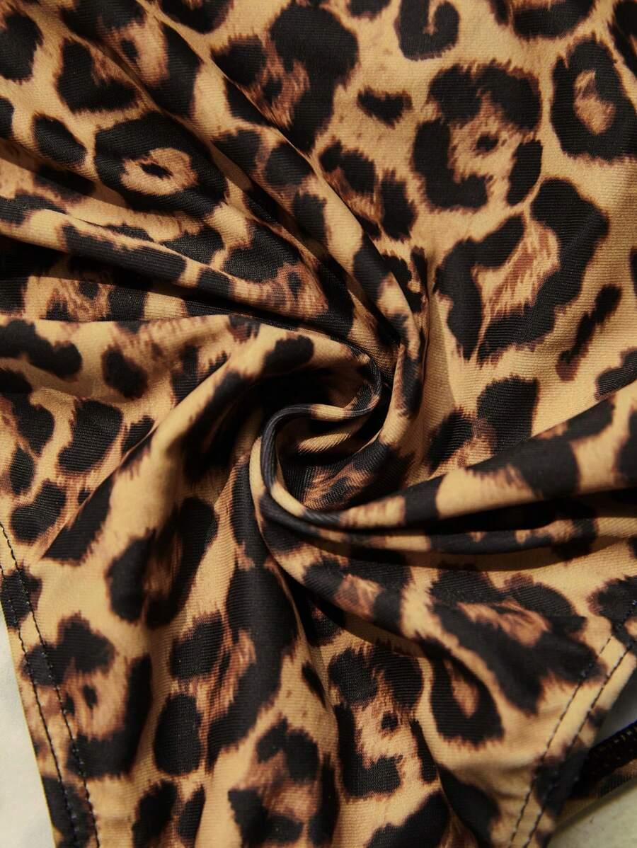 DWUCZĘŚCIOWY STRÓJ KĄPIELOWY ANIMAL PRINT