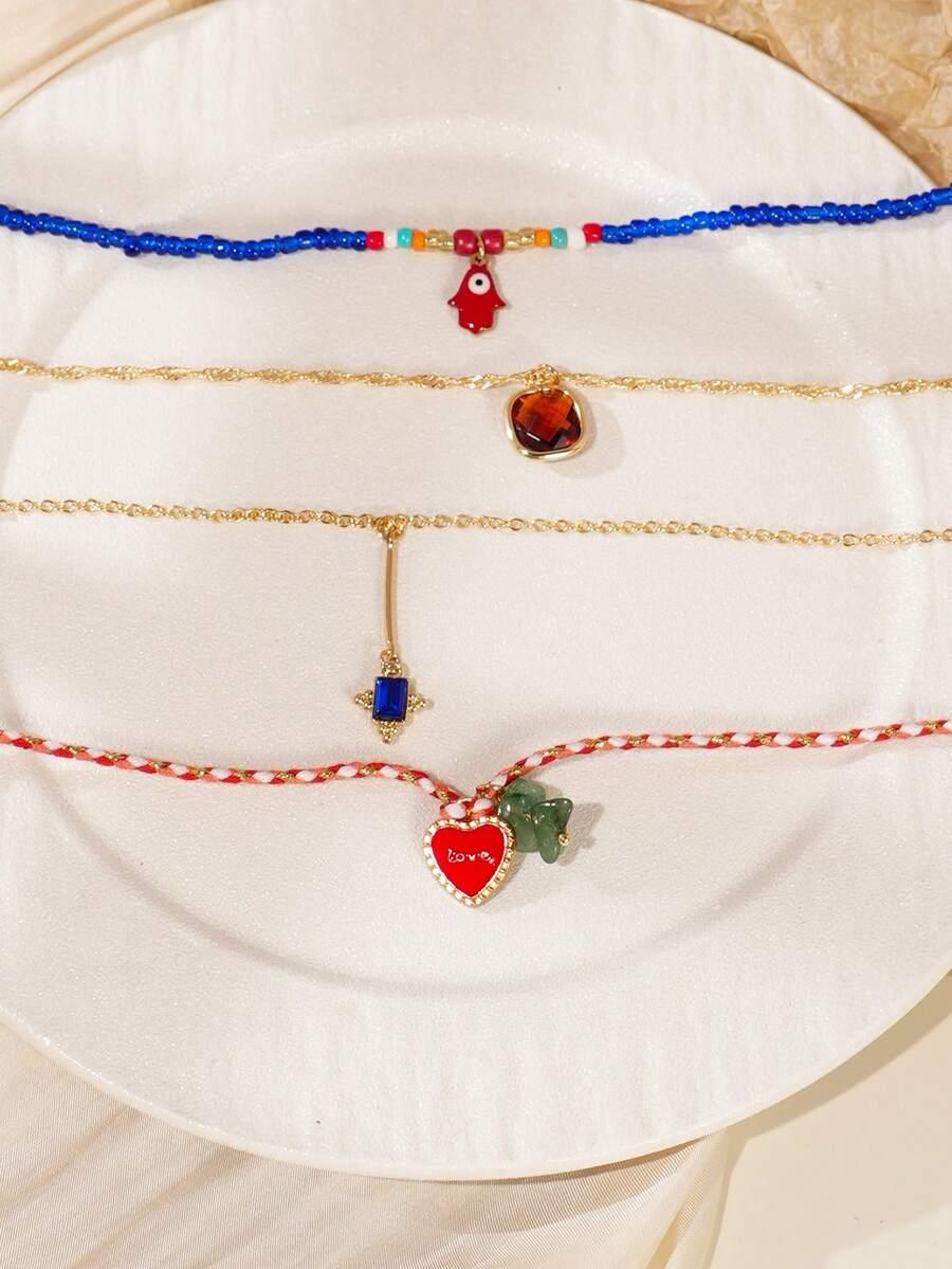 3-CZĘŚCIOWY ZESTAW NASZYJNIKÓW