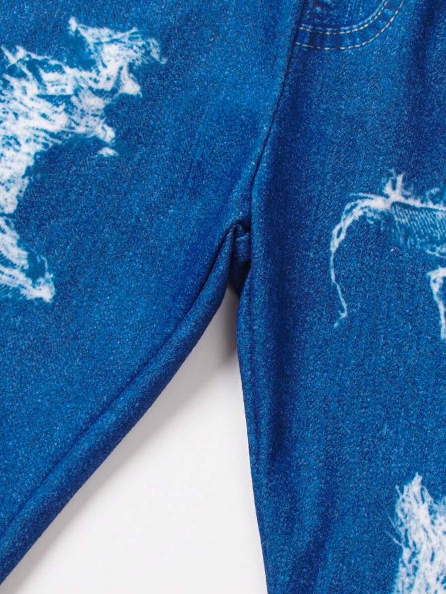legginsy imitacja dżinsu 3-pack