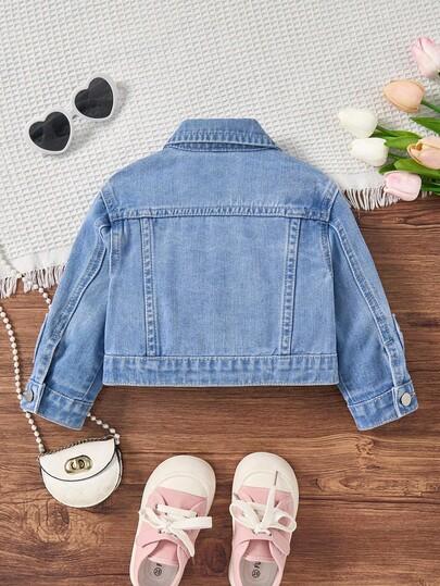 KURTKA JEANSOWA DZIECIĘCA 6-9M