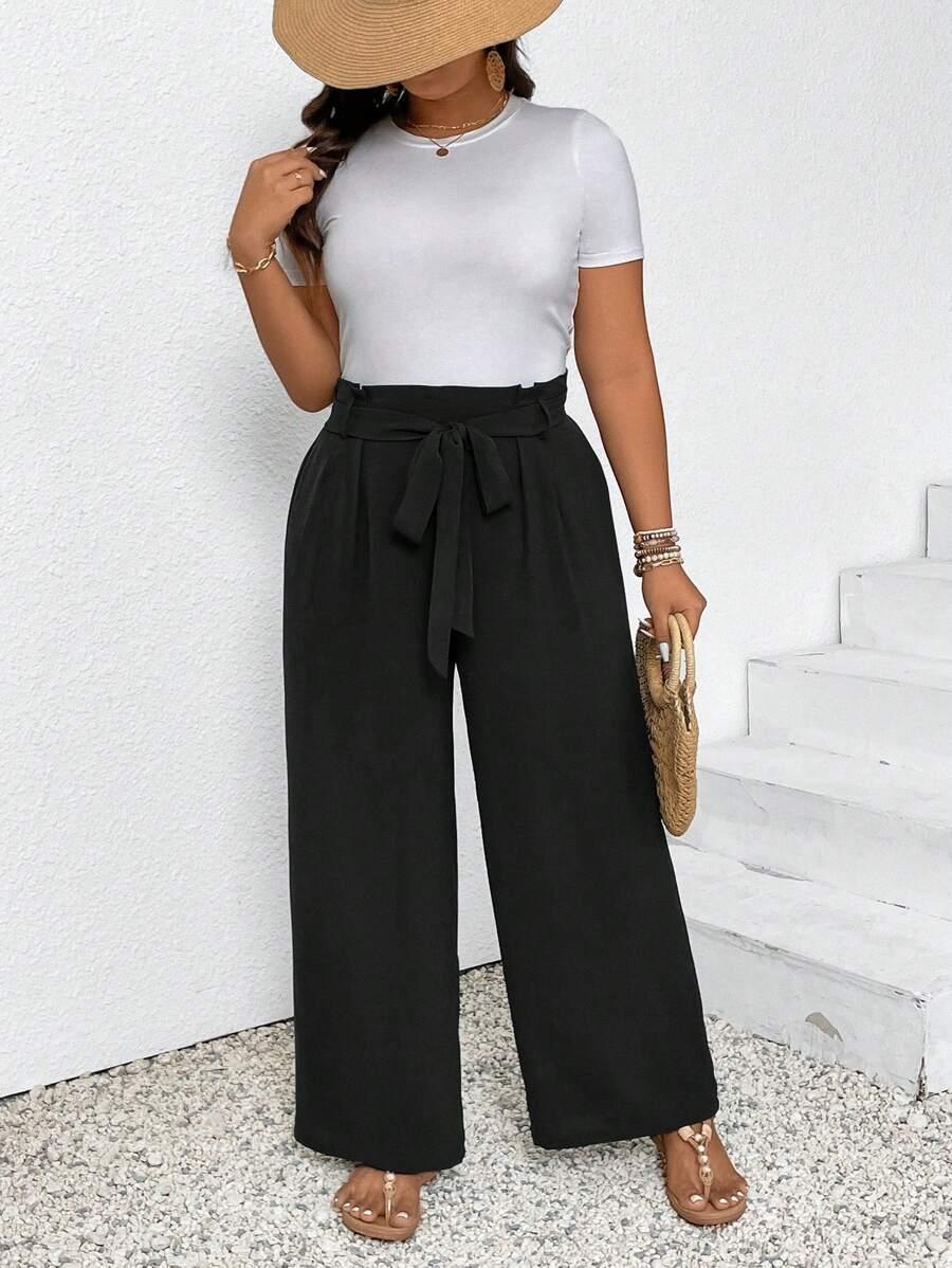 CZARNE SPODNIE CASUAL