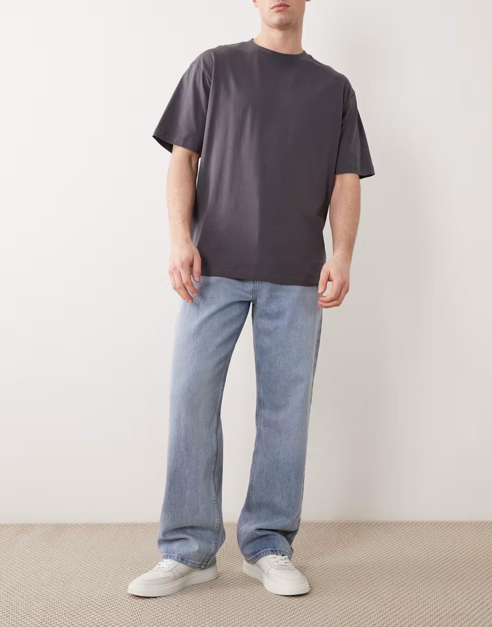 t-shiry okrągły dekolt krótki rękaw 2-pack