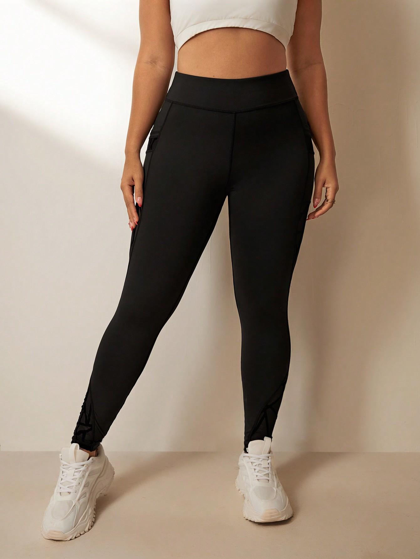 CZARNE LEGGINSY SPORTOWE