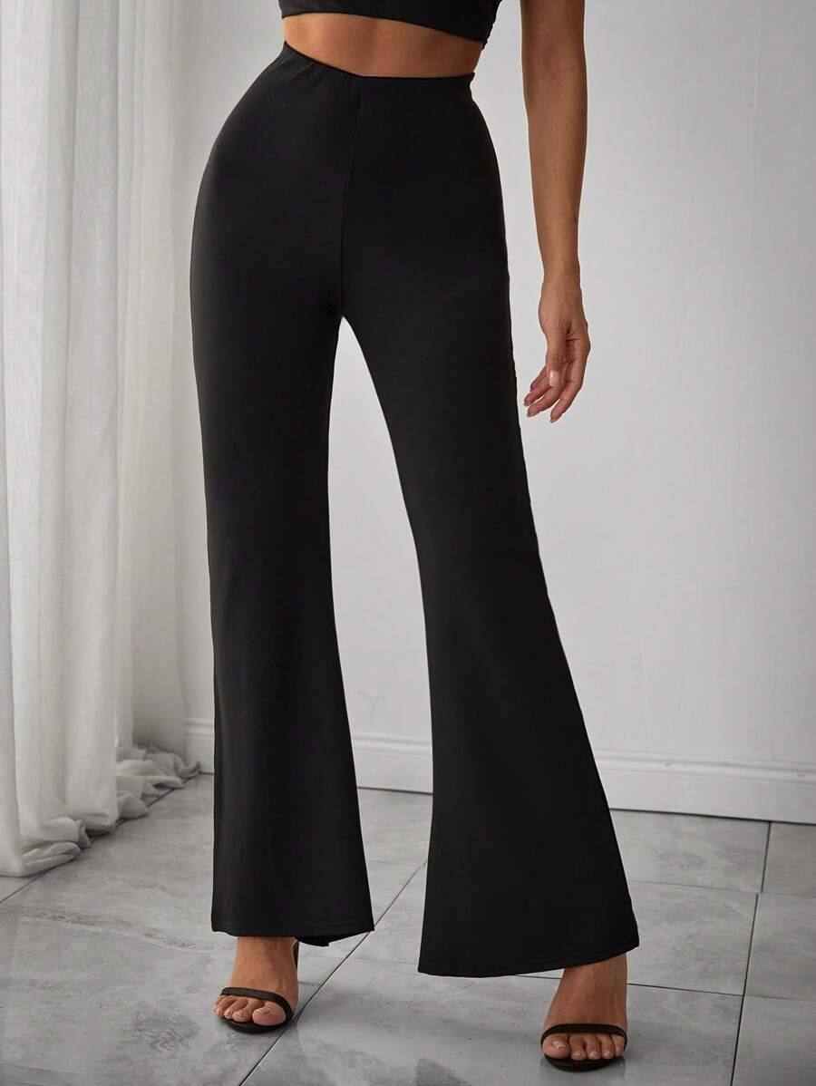 CZARNE SPODNIE CASUAL