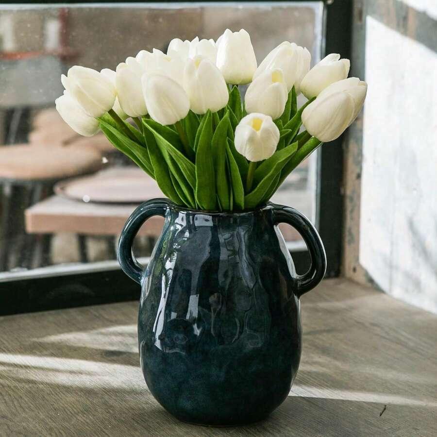 sztuczne kwiaty tulipany 9-pack