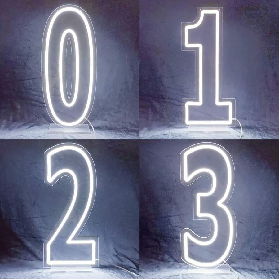 lampka nocna cyfra 4