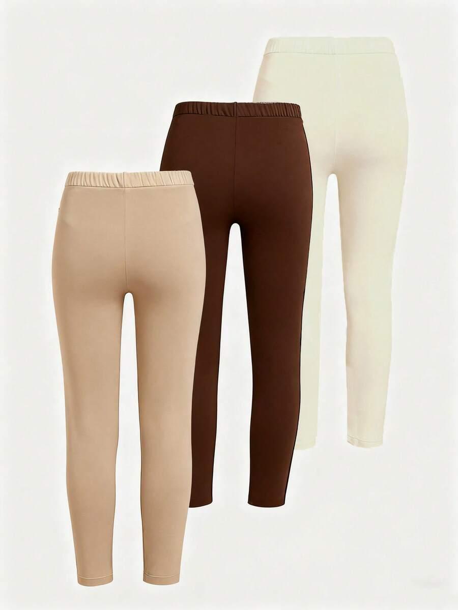 LEGGINSY WYSOKI STAN 3-pack