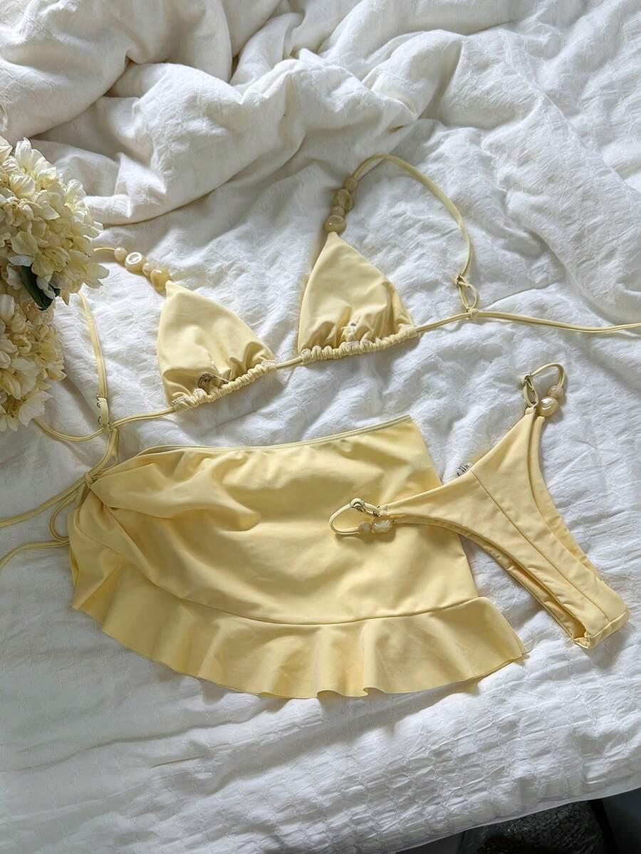 żółta góra od bikini
