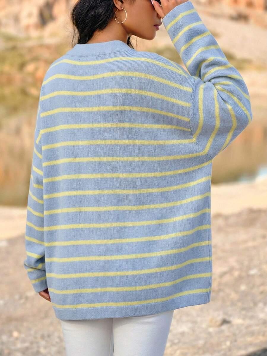 SWETER PASKI KOŁNIERZYK
