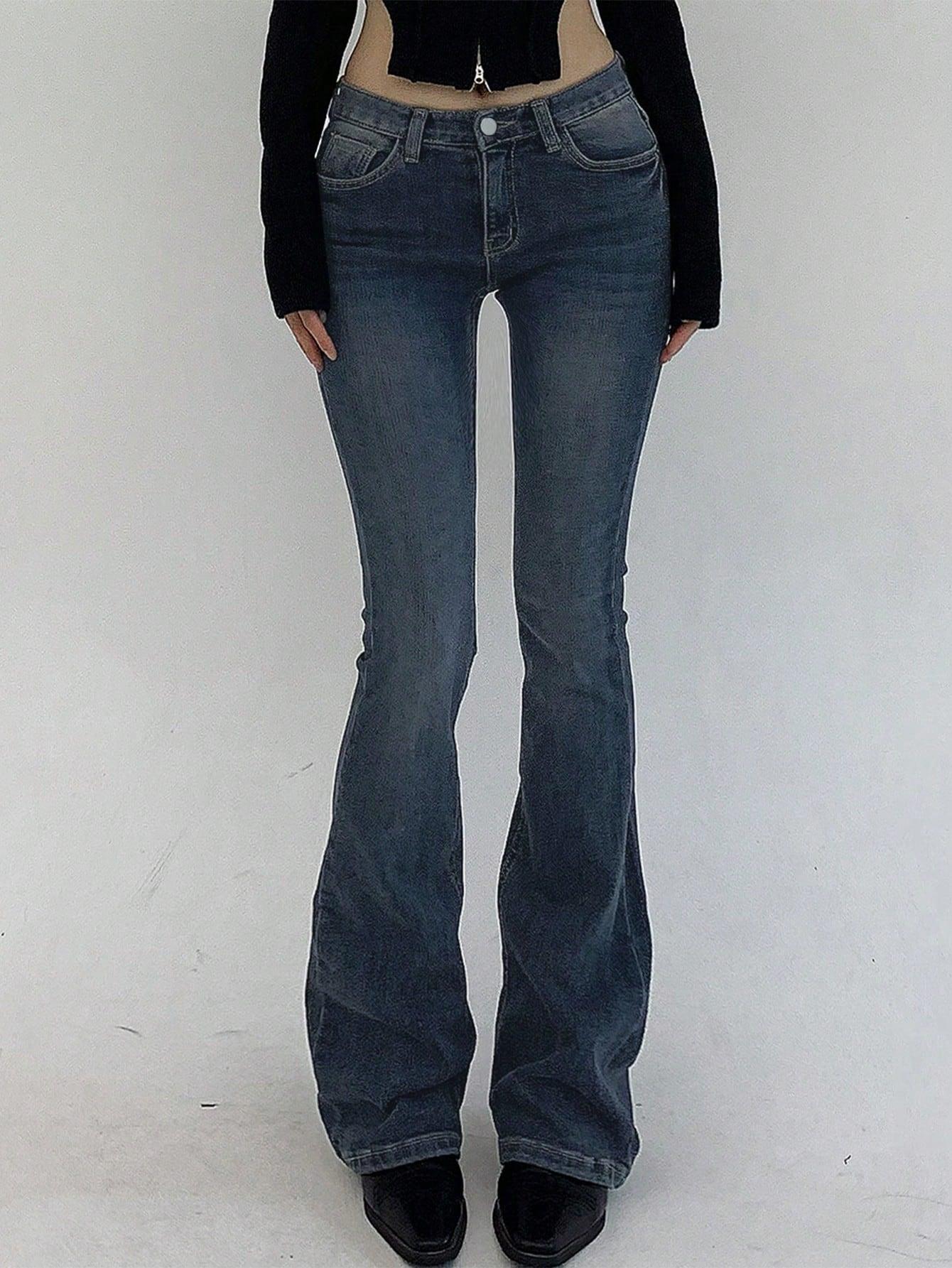 NIEBIESKIE SPODNIE JEANS