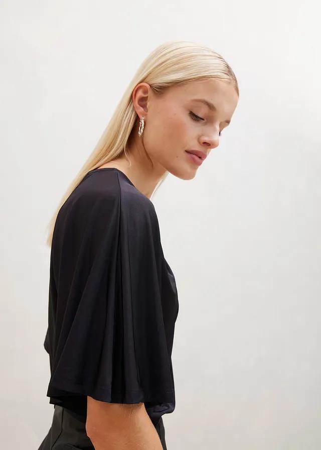 CZARNA BLUZKA BASIC