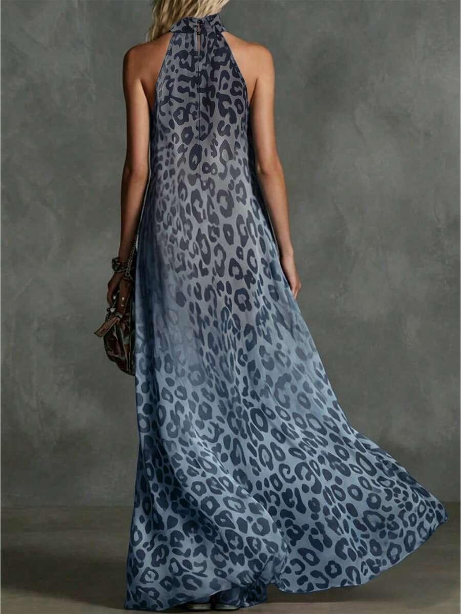 SUKIENKA MAXI ANIMAL PRINT