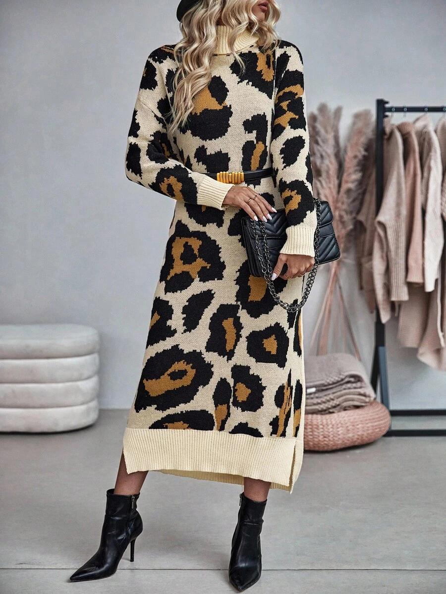 sukienka animal print