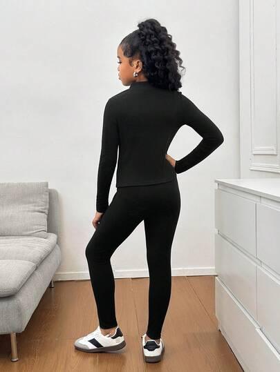 BLUZKA LEGGINSY KOMPLET