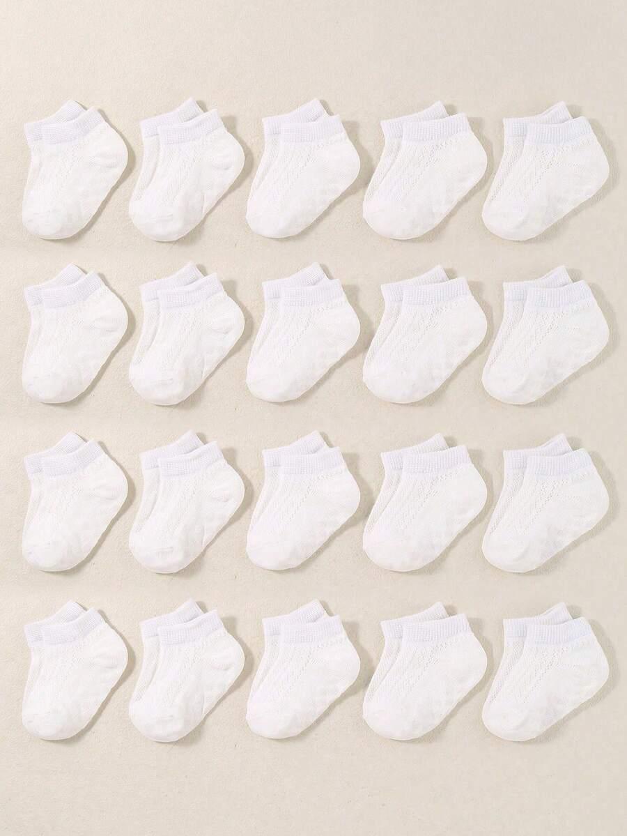 białe skarpetki 5-pack